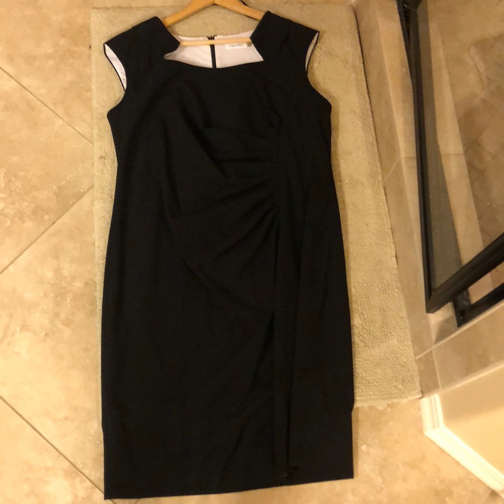 Black cocktail dress